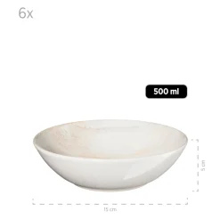 Schalen & Schüsseln|Die moderne Hausfrau Salatschüssel-Set, Steinzeug Ossia