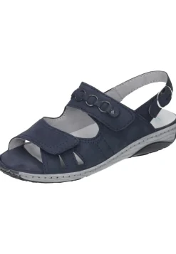 Sandalen|Die moderne Hausfrau Sandalen blau