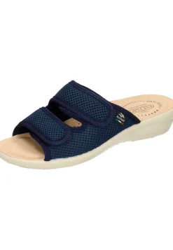 Pantoletten|Die moderne Hausfrau Sandalen blau
