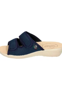 Pantoletten|Die moderne Hausfrau Sandalen blau