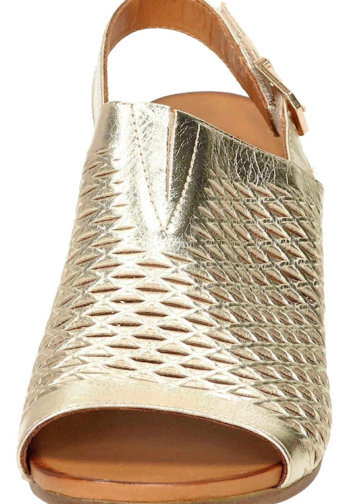 Sandalen|Die moderne Hausfrau Sandalen gold