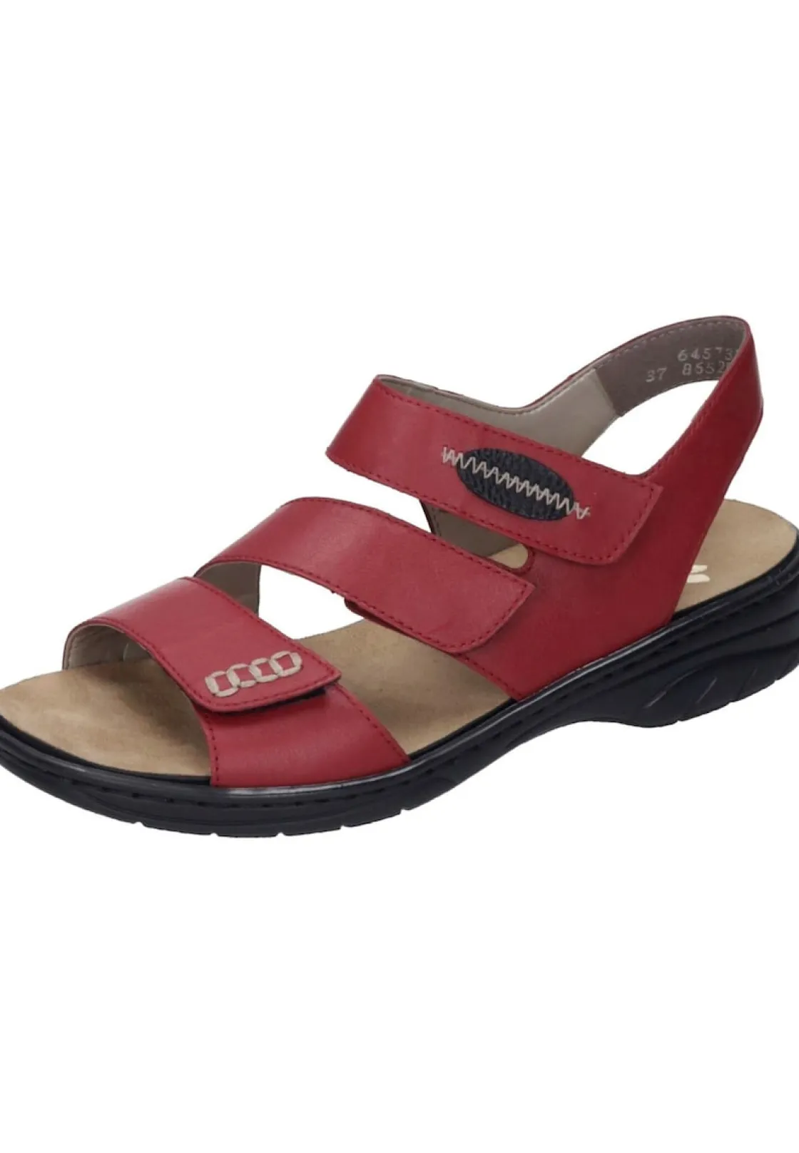Sandalen|Die moderne Hausfrau Sandalen rot