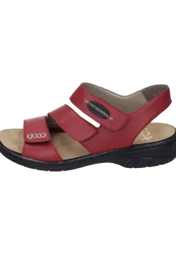 Sandalen|Die moderne Hausfrau Sandalen rot