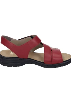 Sandalen|Die moderne Hausfrau Sandalen rot