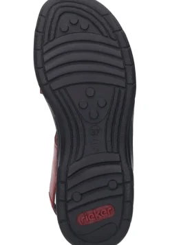 Sandalen|Die moderne Hausfrau Sandalen rot