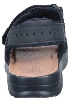 Herren Die moderne Hausfrau Sandalen schwarz