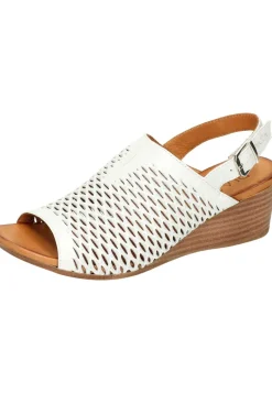 Sandalen|Die moderne Hausfrau Sandalen weiß