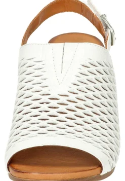 Sandalen|Die moderne Hausfrau Sandalen weiß