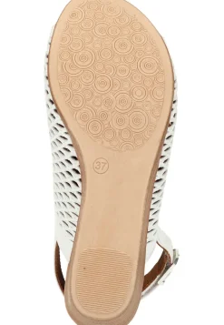 Sandalen|Die moderne Hausfrau Sandalen weiß