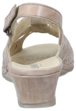 Sandalen|Die moderne Hausfrau Sandaletten beige