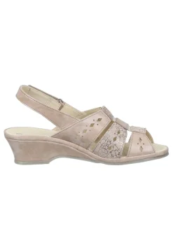 Sandalen|Die moderne Hausfrau Sandaletten beige