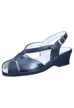 Sandalen|Die moderne Hausfrau Sandaletten blau