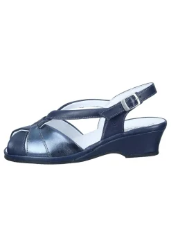 Sandalen|Die moderne Hausfrau Sandaletten blau