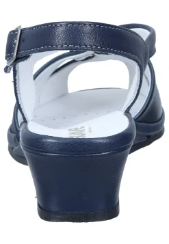 Sandalen|Die moderne Hausfrau Sandaletten blau