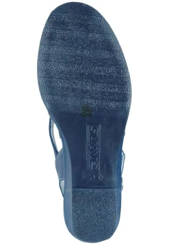 Sandalen|Die moderne Hausfrau Sandaletten blau