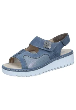 Sandalen|Die moderne Hausfrau Sandaletten blau