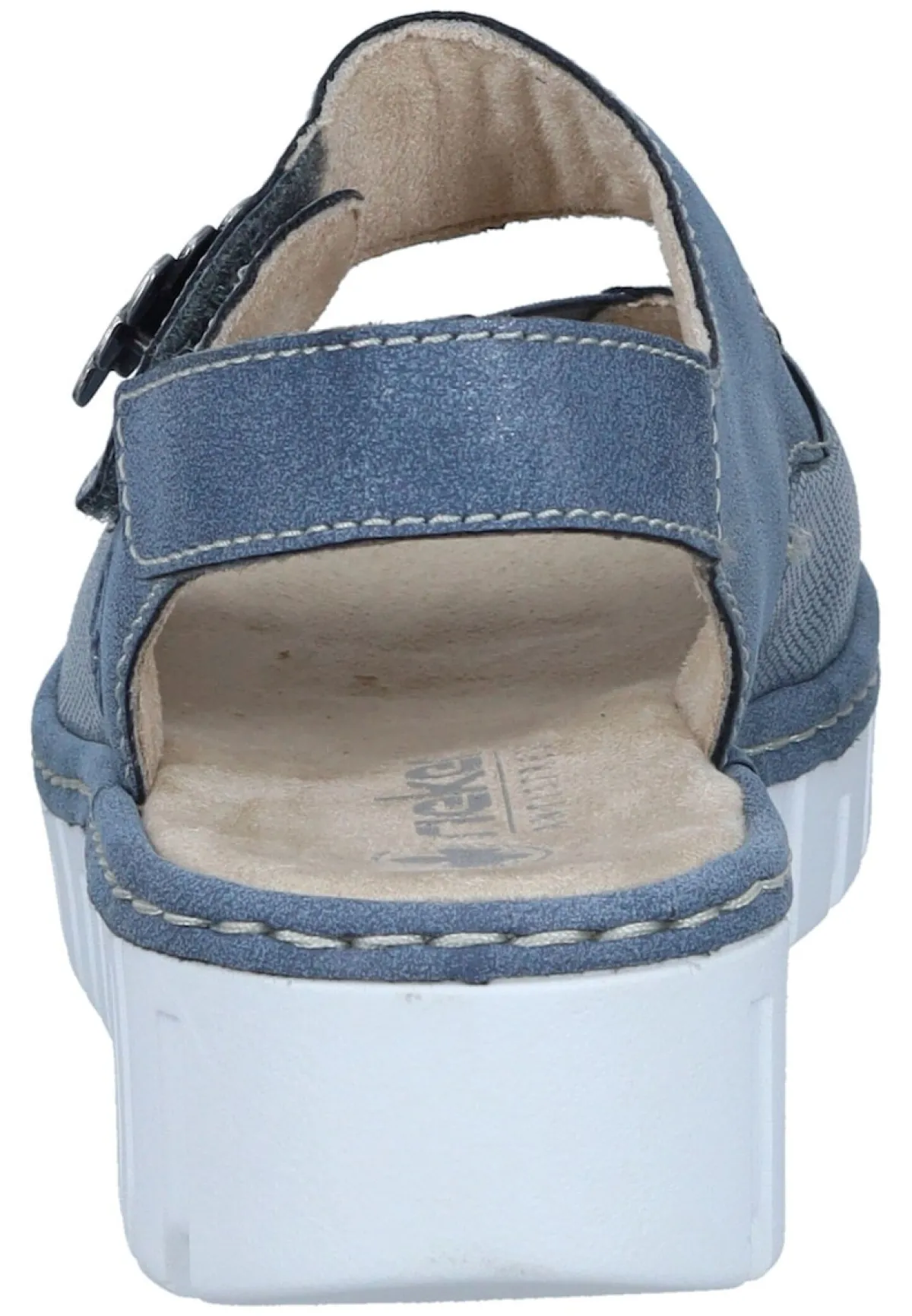 Damen Die moderne Hausfrau Sandaletten blau