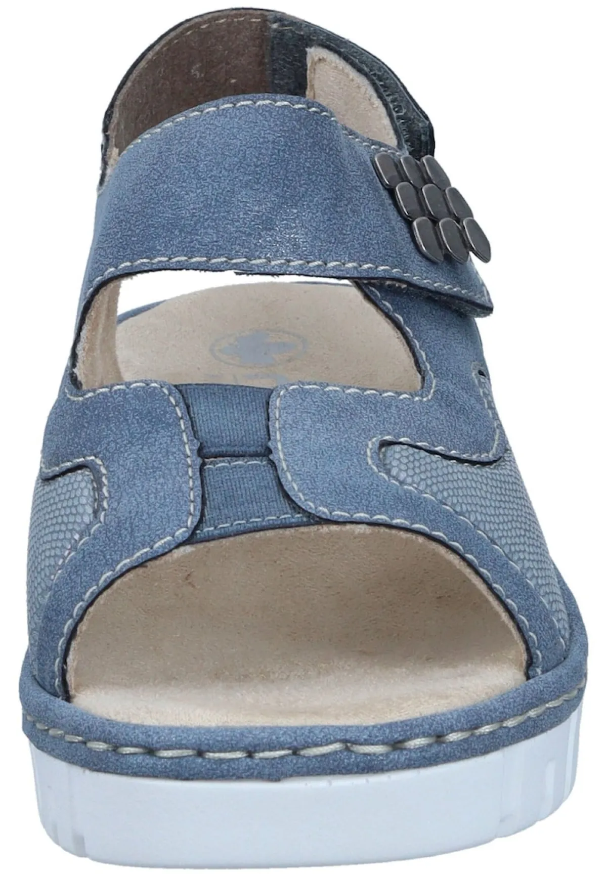 Damen Die moderne Hausfrau Sandaletten blau