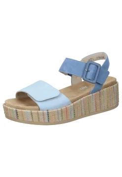 Sandalen|Die moderne Hausfrau Sandaletten blau