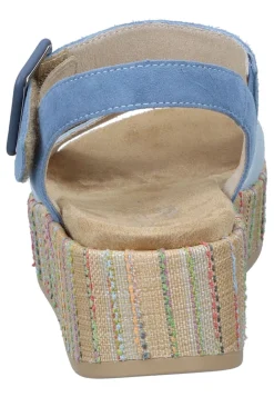 Damen Die moderne Hausfrau Sandaletten blau