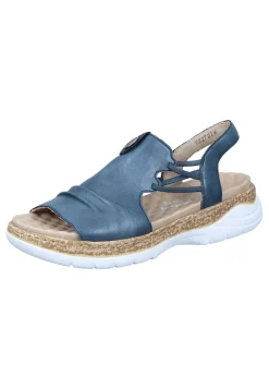 Sandalen|Die moderne Hausfrau Sandaletten blau