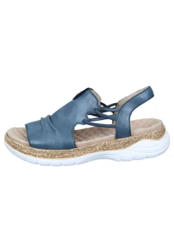 Sandalen|Die moderne Hausfrau Sandaletten blau