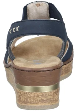 Damen Die moderne Hausfrau Sandaletten blau