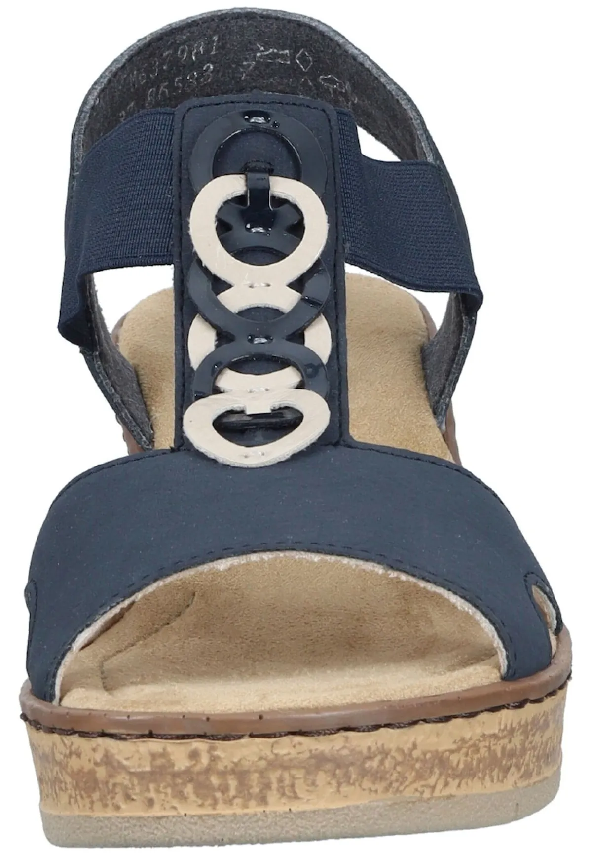 Damen Die moderne Hausfrau Sandaletten blau