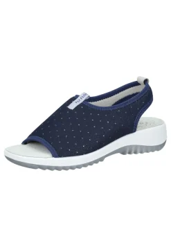 Sandalen|Die moderne Hausfrau Sandaletten blau