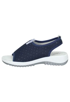 Sandalen|Die moderne Hausfrau Sandaletten blau
