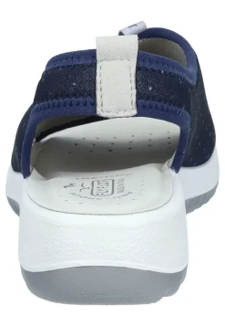 Sandalen|Die moderne Hausfrau Sandaletten blau