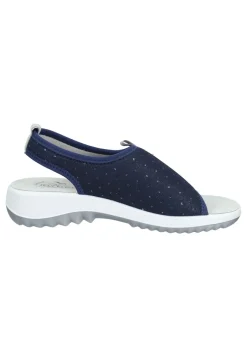 Sandalen|Die moderne Hausfrau Sandaletten blau