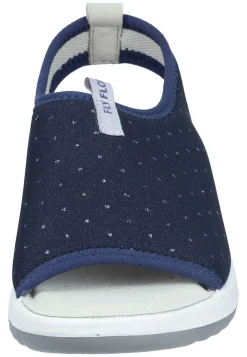 Sandalen|Die moderne Hausfrau Sandaletten blau