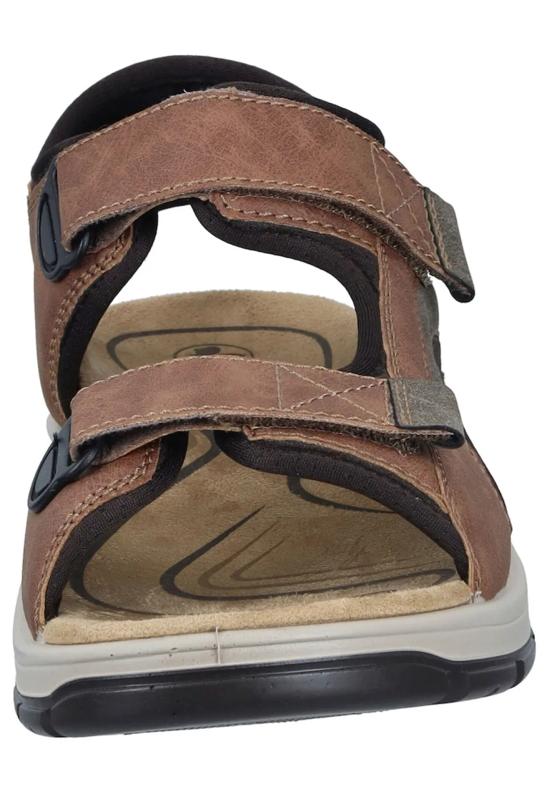 Sandalen|Die moderne Hausfrau Sandaletten braun