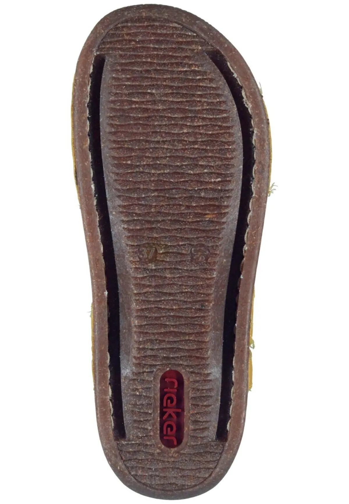 Damen Die moderne Hausfrau Sandaletten gelb