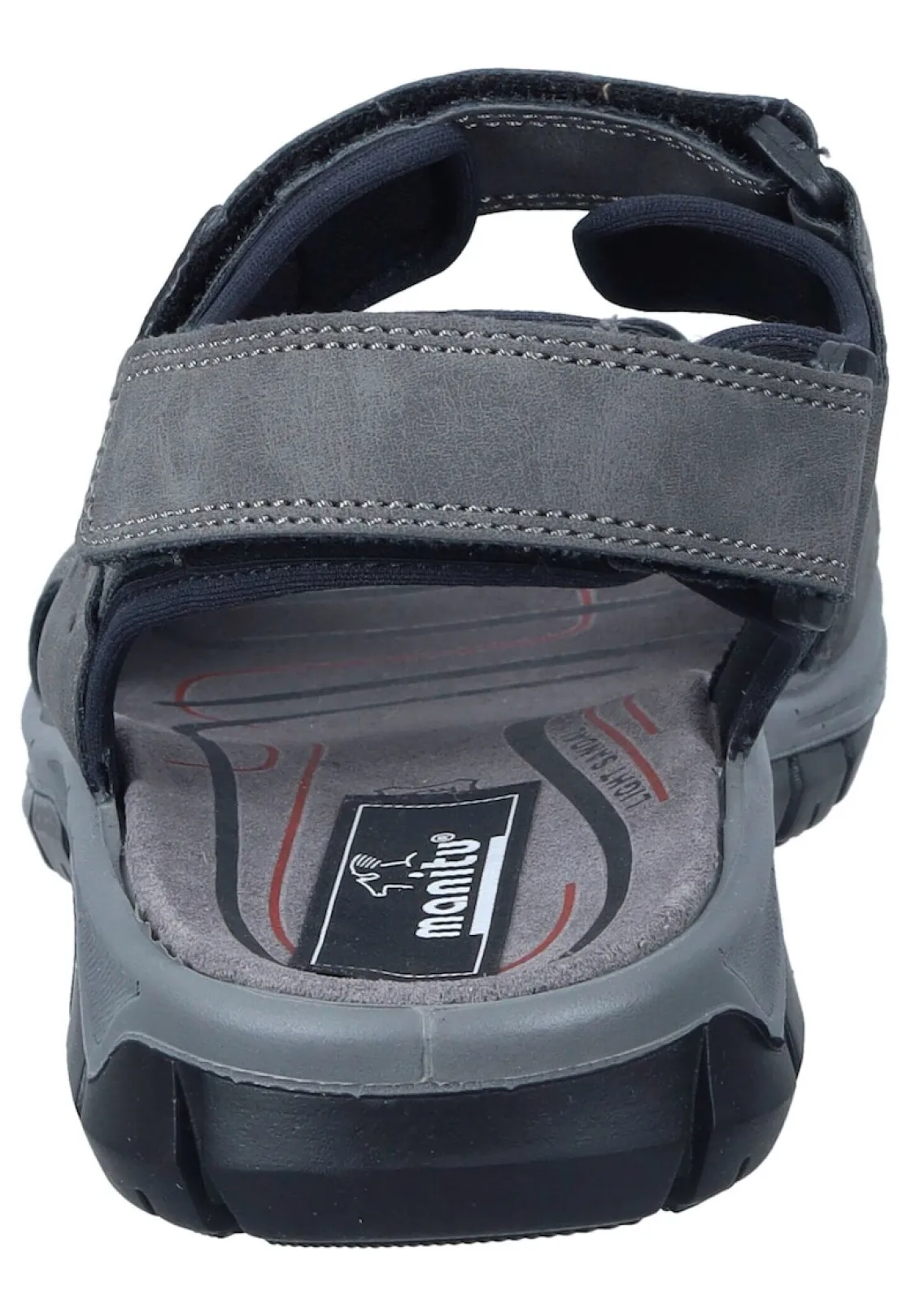 Sandalen|Die moderne Hausfrau Sandaletten grau