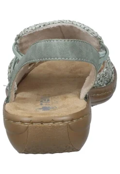 Sandalen|Die moderne Hausfrau Sandaletten grün