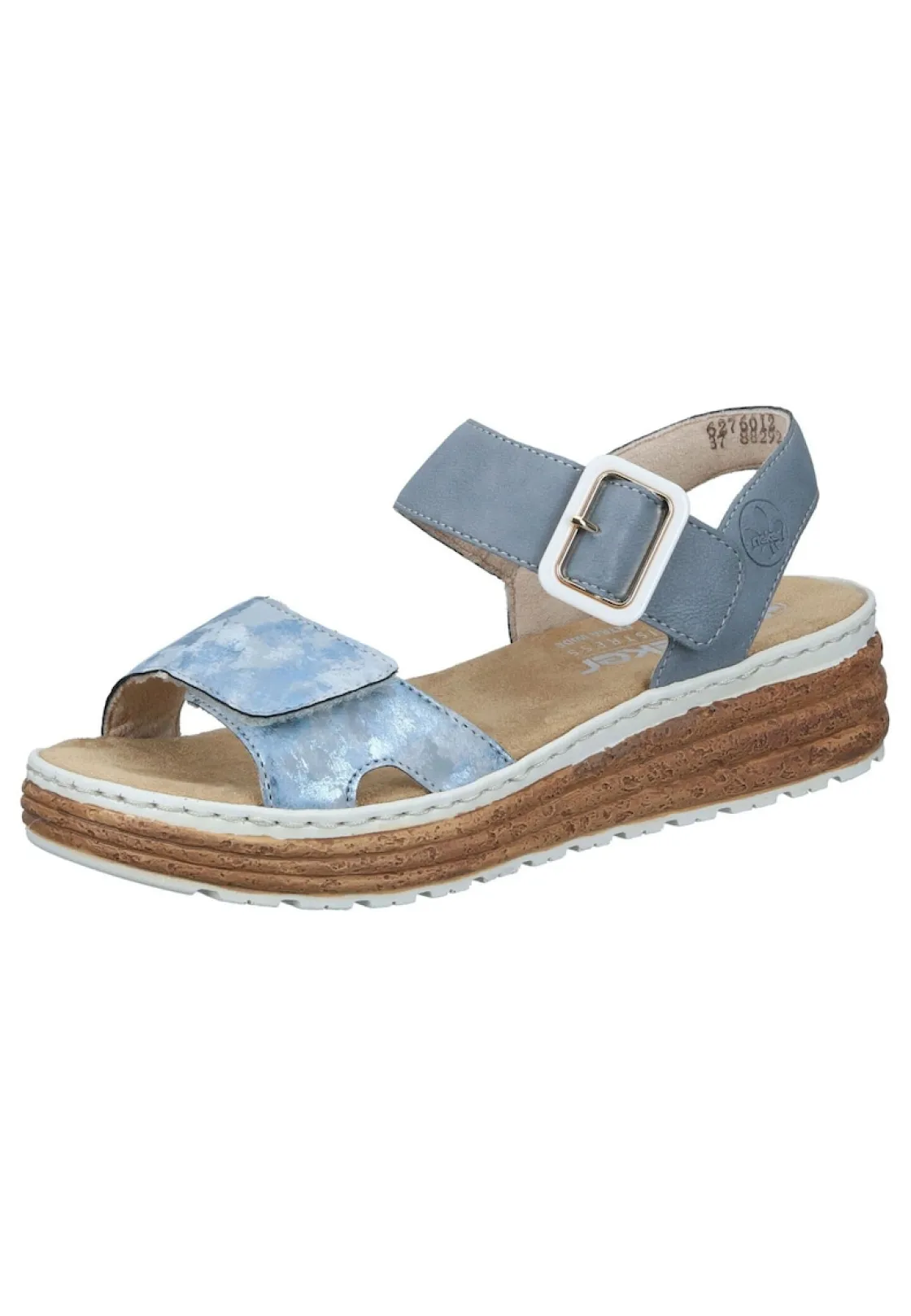 Sandalen|Die moderne Hausfrau Sandaletten hellblau