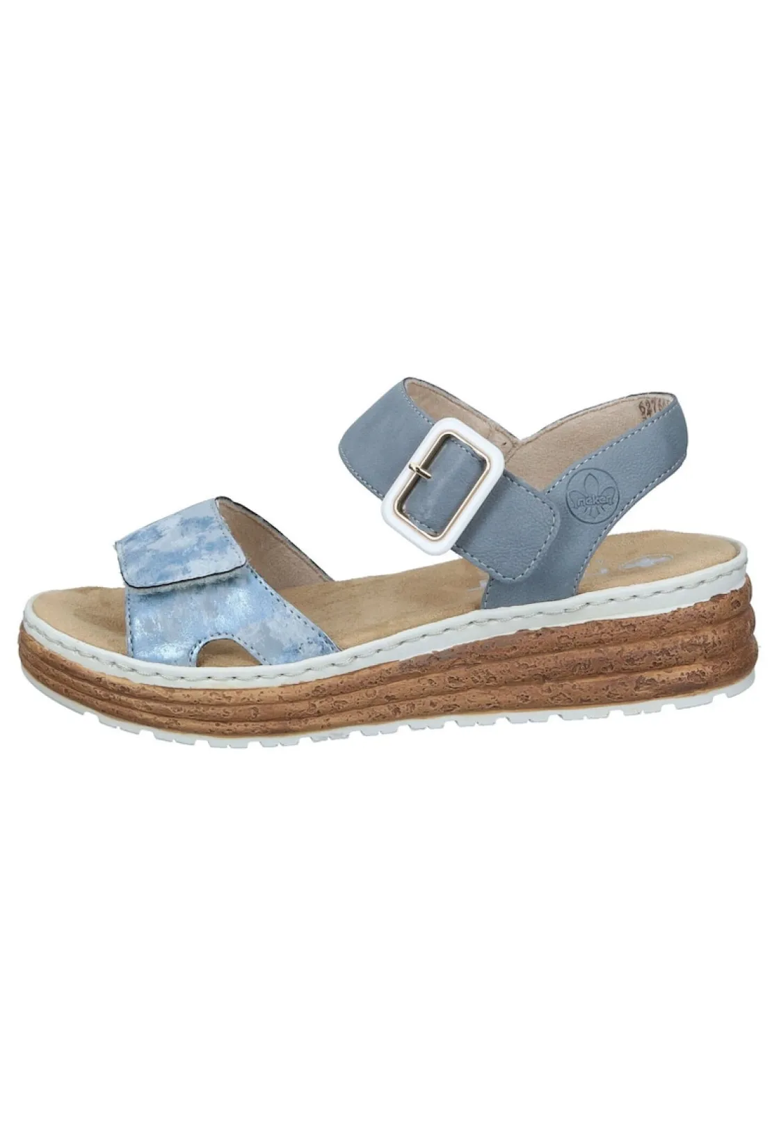 Sandalen|Die moderne Hausfrau Sandaletten hellblau