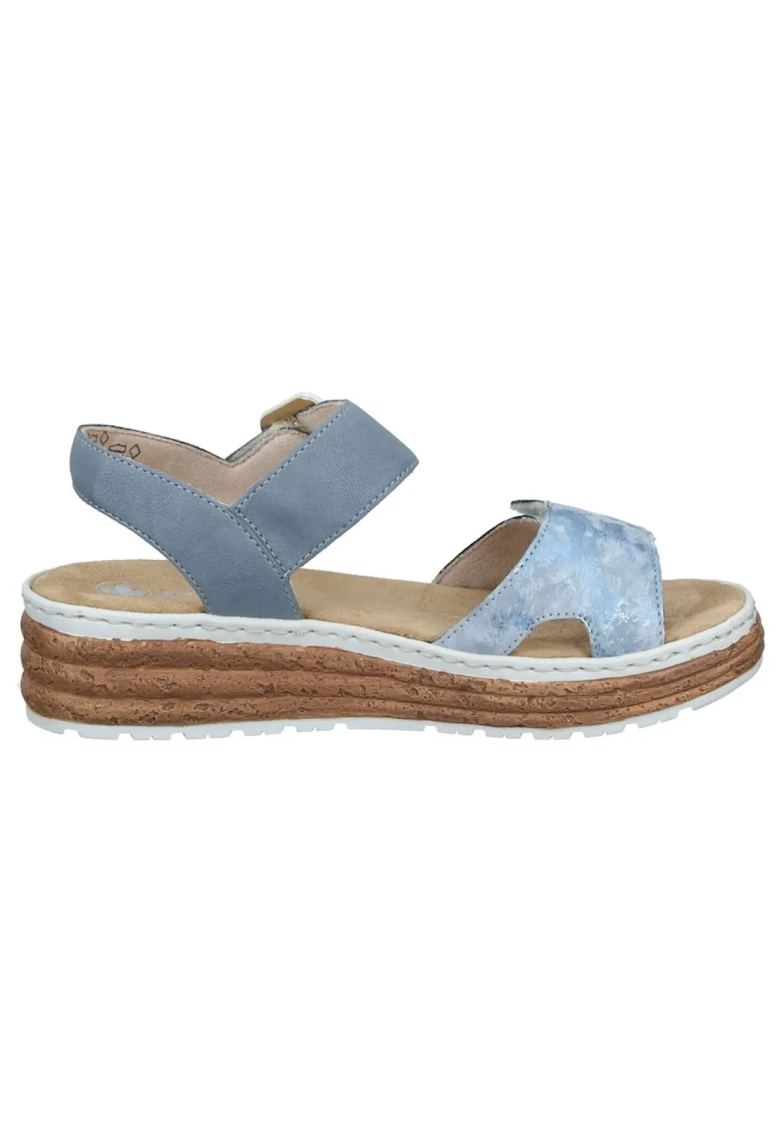 Sandalen|Die moderne Hausfrau Sandaletten hellblau