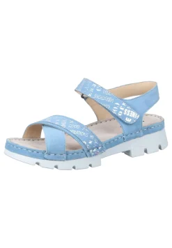 Sandalen|Die moderne Hausfrau Sandaletten hellblau