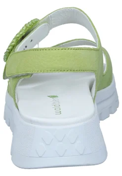 Sandalen|Die moderne Hausfrau Sandaletten hellgrün