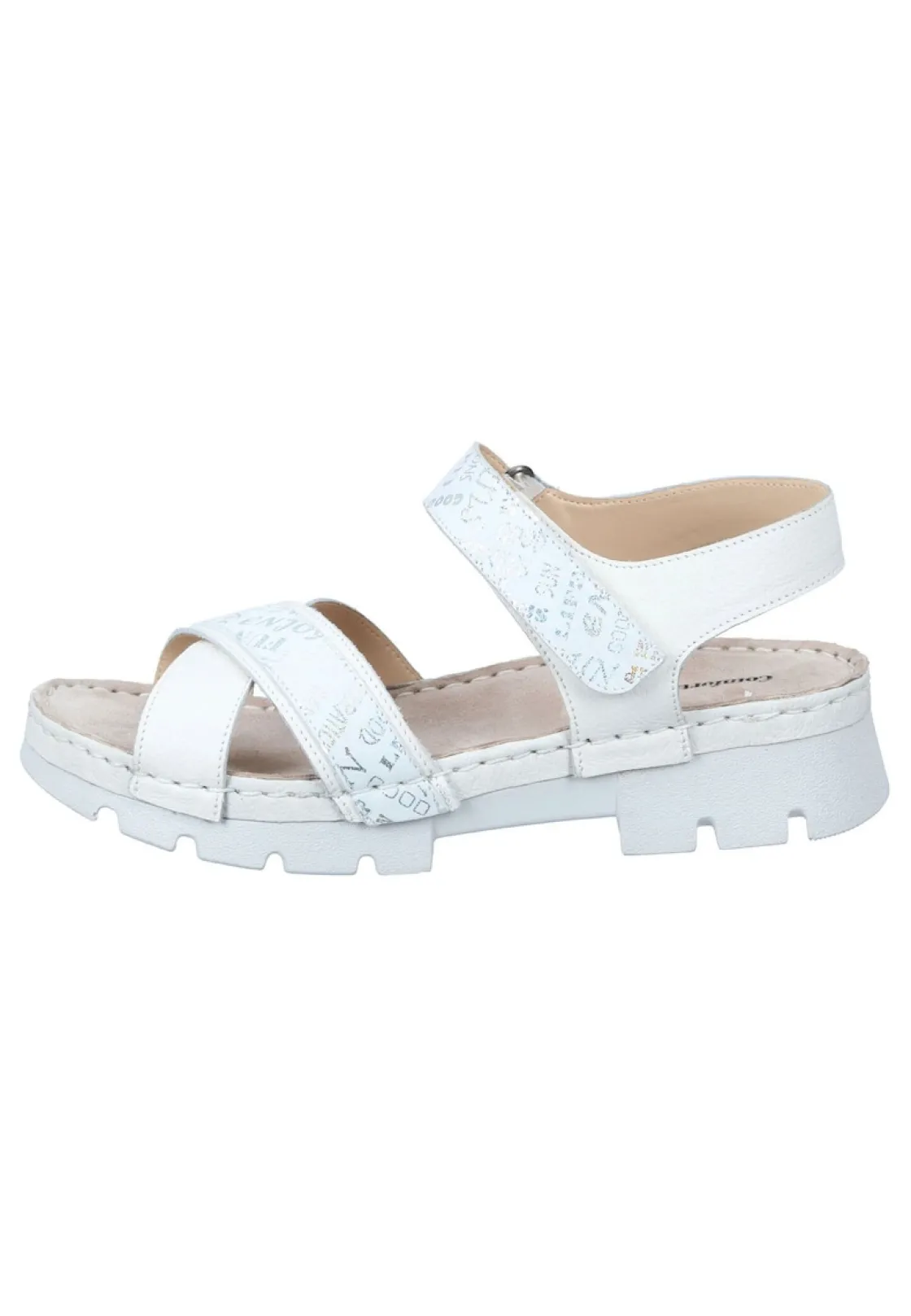 Sandalen|Die moderne Hausfrau Sandaletten offwhite