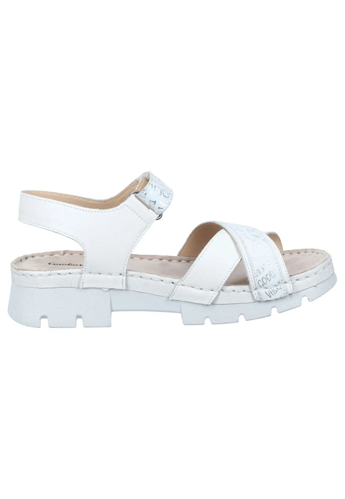 Sandalen|Die moderne Hausfrau Sandaletten offwhite
