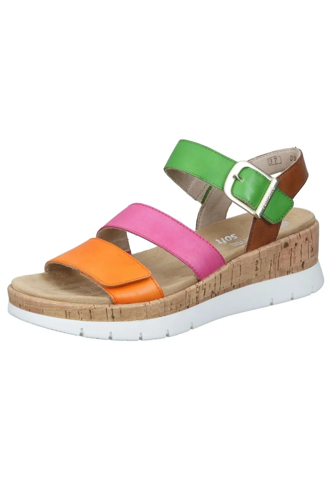 Sandalen|Die moderne Hausfrau Sandaletten orange