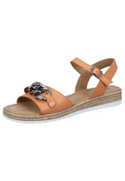 Sandalen|Die moderne Hausfrau Sandaletten orange