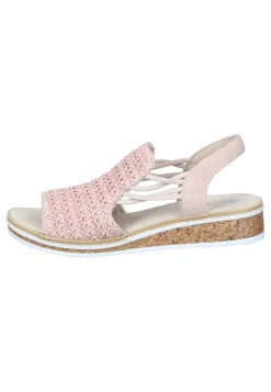 Sandalen|Die moderne Hausfrau Sandaletten rosa