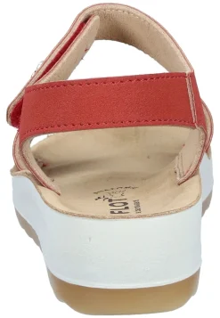Sandalen|Die moderne Hausfrau Sandaletten rot