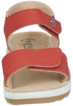 Sandalen|Die moderne Hausfrau Sandaletten rot