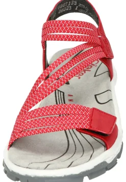 Sandalen|Die moderne Hausfrau Sandaletten rot